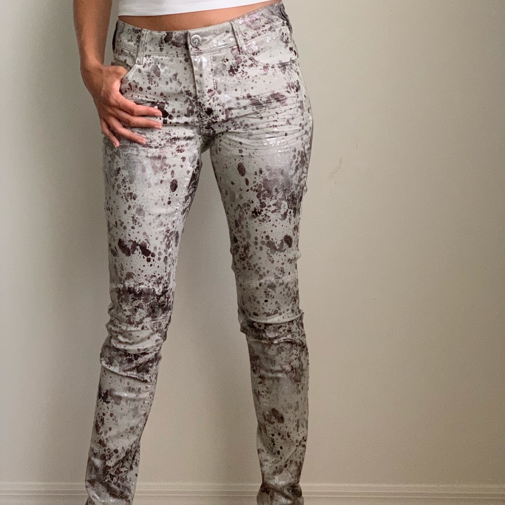 Jeans with print